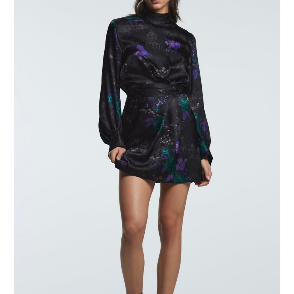 Printed Jacquard Dress ---sold out Zara Dress